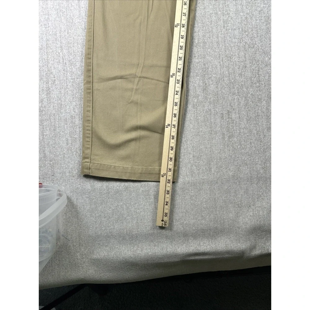 Eddie Bauer pants Men's‎ Pants 36x34 Khaki Straight Fit Casual Preppy Cotton